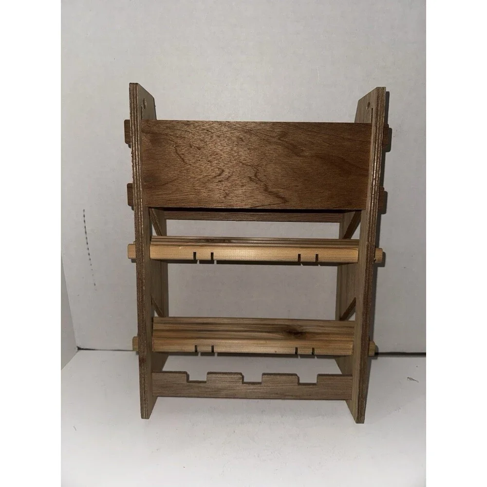Dr. Squatch Wooden Soap Shower Caddy Rare Discontinued Get Dirty Stay Clean Wood